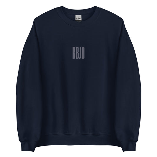 BBJO Crewneck - Logo Series - NAVY LETTERING